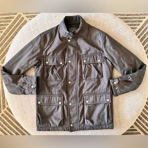 BANANA REPUBLIC Medium Black Coat Field Jacket Excellent Condition
